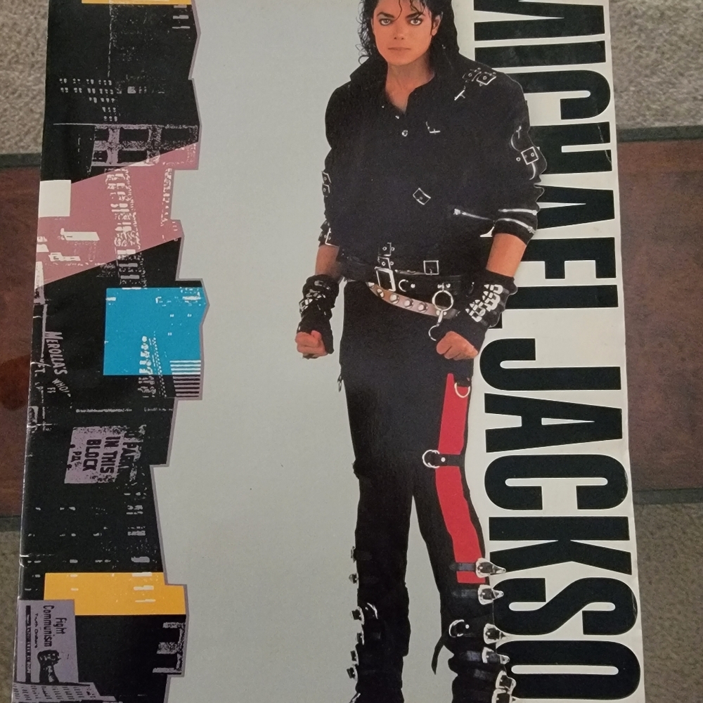 MICHAEL JACKSON 1988 TOUR PROGRAM,WEMBLEY STADIUM LONDON